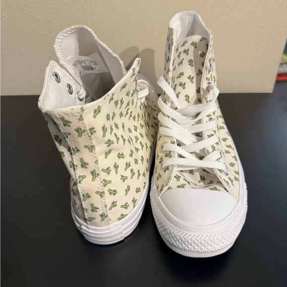 New All Star Hi Top Custom Cactus Converse - Picture 3 of 6